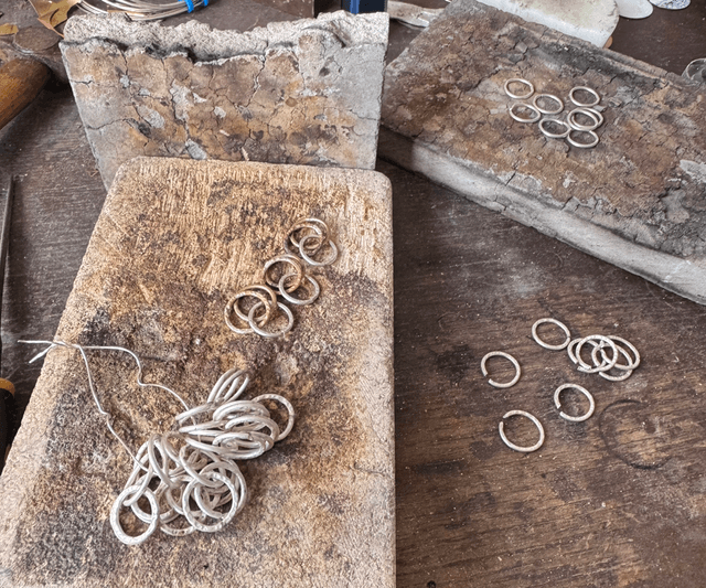 Sterling silver link chain